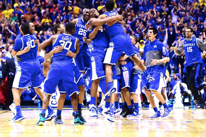 March Madness 2014 No Moment Too Big As Freshmen Power Kentucky