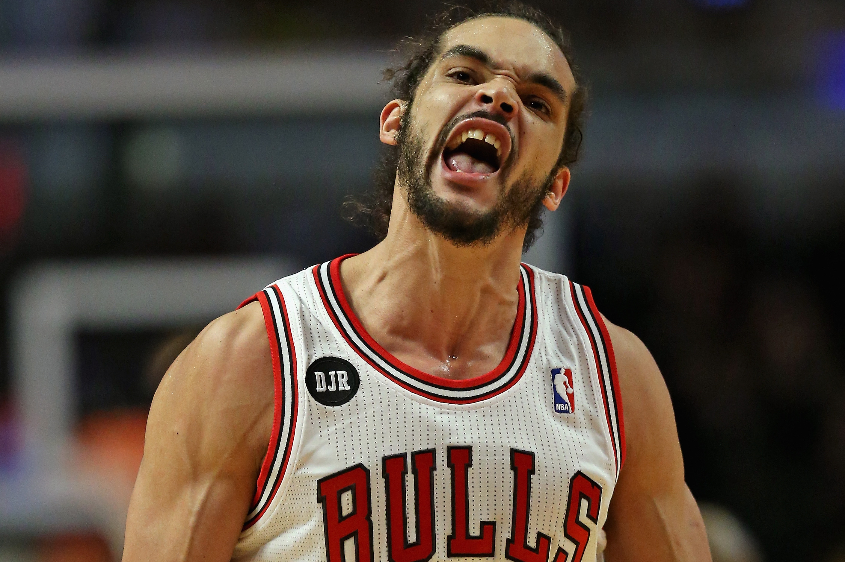 Joakim Noah Drinking Beer
