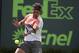 Rafael Nadal, of Spain, returns to Novak Djokovic, of Serbia, during the men's final at the Sony Open Tennis tournament, Sunday, March 30, 2014, in Key Biscayne, Fla. (AP Photo/Lynne Sladky)