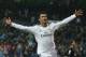 Real's Cristiano Ronaldo celebrates his goal during a Spanish La Liga soccer match between Real Madrid and Rayo Vallecano at the Santiago Bernabeu stadium in Madrid, Spain, Saturday, March 29, 2014. (AP Photo/Andres Kudacki)