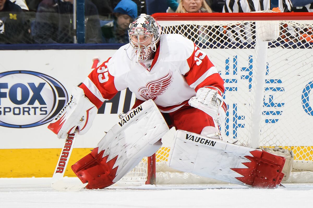 Red Wings' Jimmy Howard on the Brink of 150th Career Win News, Scores