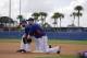 Ike Davis and Lucas Duda during spring training in 2014.