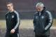 COBHAM, ENGLAND - OCTOBER 21: Chelsea manager Jose Mourinho chats with Fernando Torres during a Chelsea training session ahead of their UEFA Champions League Group E match against Schalke on October 21, 2013 in Cobham, England, (Photo by Charlie Crowhurst/Getty Images)