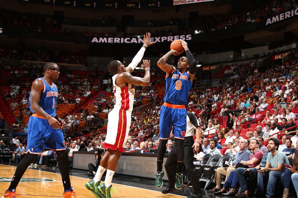 Knicks' J.R. Smith Sets NBA SingleGame ThreePoint Attempts Record