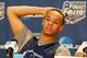 ARLINGTON, TX - APRIL 04: Shabazz Napier #13 of the Connecticut Huskies answers questions from the media before practice ahead of the 2014 NCAA Men's Final Four at AT&T Stadium on April 4, 2014 in Arlington, Texas. (Photo by Ronald Martinez/Getty Images)