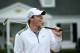 AUGUSTA, GA - APRIL 08: Rory McIlroy of Northern Ireland waits on the practice green during a practice round prior to the start of the 2014 Masters Tournament at Augusta National Golf Club on April 8, 2014 in Augusta, Georgia. (Photo by Andrew Redington/Getty Images)