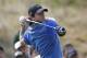 Rory McIlroy of Northern Ireland tees off on the 8th hole during the 3rd round of the BMW Masters golf tournament at the Lake Malaren Golf Club in Shanghai, China, Saturday, Oct. 26, 2013. (AP Photo/Eugene Hoshiko)