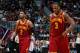ATLANTA, GA - APRIL 04: Kyrie Irving #2 and Dion Waiters #3 of the Cleveland Cavaliers walk off the court between free throws in their 117-98 loss to the Atlanta Hawks at Philips Arena on April 4, 2014 in Atlanta, Georgia. NOTE TO USER: User expressly acknowledges and agrees that, by downloading and or using this photograph, User is consenting to the terms and conditions of the Getty Images License Agreement. (Photo by Kevin C. Cox/Getty Images)