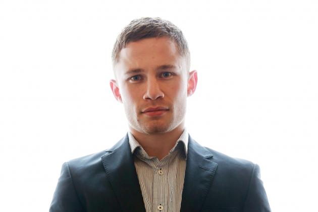 LONDON, ENGLAND - MAY 30: Carl Frampton poses during a press conference on May 30, 2013 in London, England. (Photo by Scott Heavey/Getty Images)
