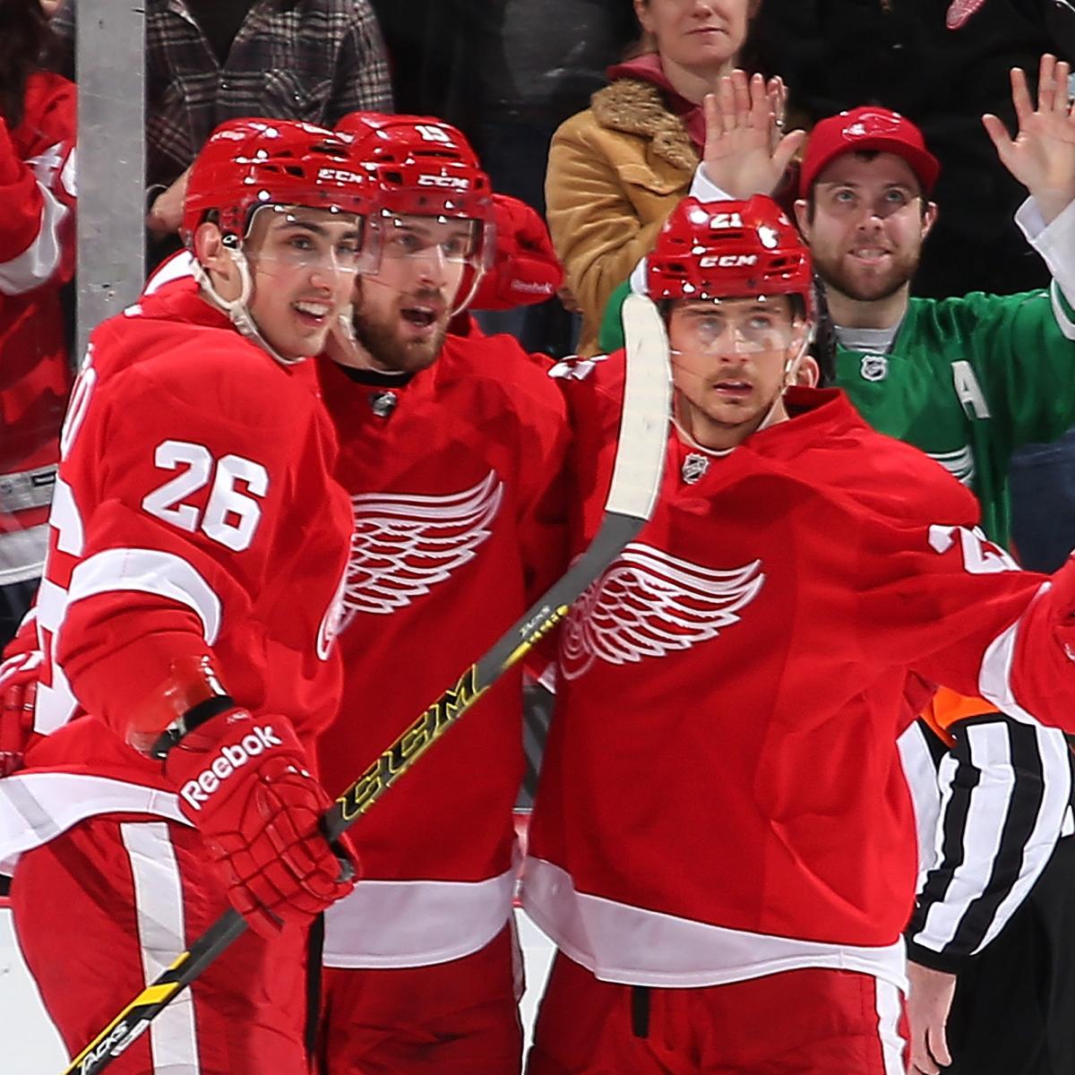 Detroit Red Wings' Top 5 Breakout Performers Of The 2013-14 Nhl Season ...