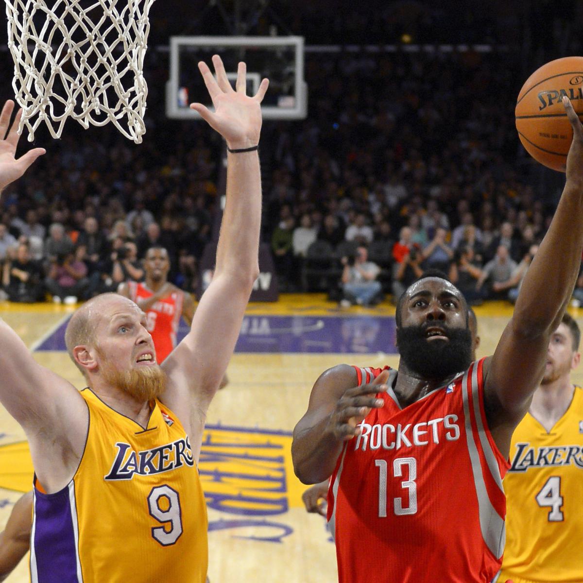 Houston Rockets vs. Los Angeles Lakers Live Score and Analysis News, Scores, Highlights