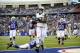 New York Jets tight end Jeff Cumberland (87) scores a touchdown against the Buffalo Bills during the second half of an NFL football game on Sunday, Nov. 17, 2013, in Orchard Park, N.Y. (AP Photo/Gary Wiepert)
