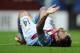 BIRMINGHAM, ENGLAND - OCTOBER 26: Antonio Luna of Aston Villa lies injured on the pitch during the Barclays Premier League match between Aston Villa and Everton at Villa Park on October 26, 2013 in Birmingham, England. (Photo by Chris Brunskill/Getty Images)