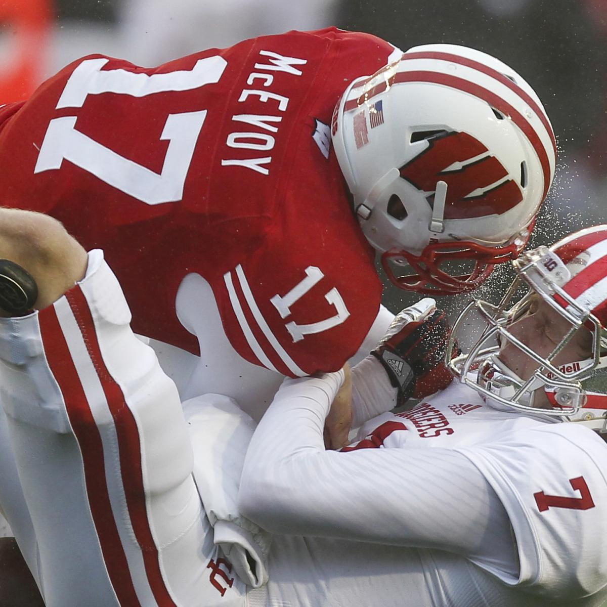 Wisconsin Football All Eyes on QB Tanner McEvoy in Badgers' Spring