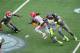 HONOLULU, HI - JANUARY 26: Dexter McCluster #22 of the Kansas City Chiefs and Team Rice returns a kick against Team Sanders during the 2014 Pro Bowl at Aloha Stadium on January 26, 2014 in Honolulu, Hawaii (Photo by Scott Cunningham/Getty Images)