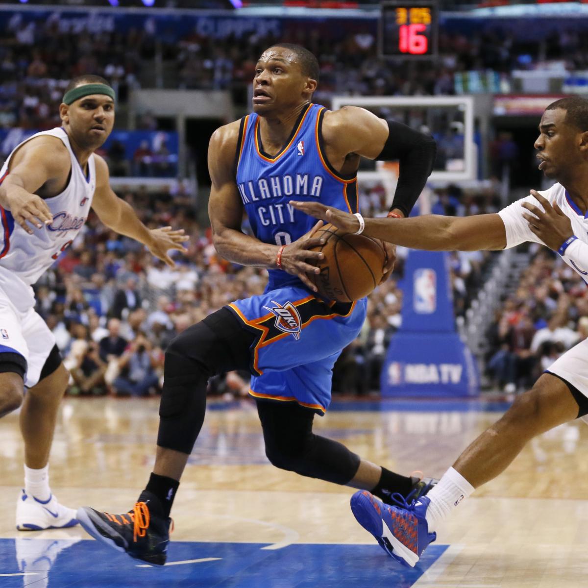 Thunder vs. Clippers Score, Grades and Twitter Reaction News, Scores, Highlights, Stats, and