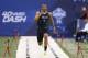 INDIANAPOLIS, IN - FEBRUARY 24: Former UCLA linebacker Anthony Barr runs the 40-yard dash during the 2014 NFL Combine at Lucas Oil Stadium on February 24, 2014 in Indianapolis, Indiana. (Photo by Joe Robbins/Getty Images)