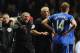 BIRMINGHAM, ENGLAND - MARCH 15: Jose Mourinho manager of Chelsea protests to referee Chris Foy during the Barclays Premier League match between Aston Villa and Chelsea at Villa Park on March 15, 2014 in Birmingham, England. (Photo by Chris Brunskill/Getty Images)