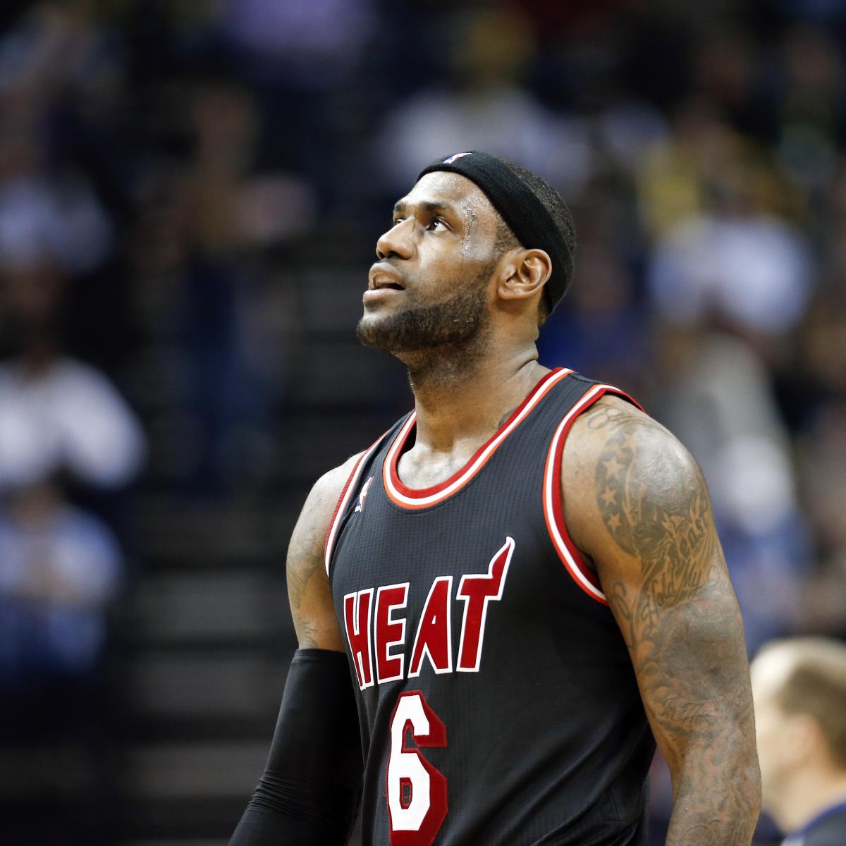 Heat's LeBron James Becomes 4th Player in NBA History with ...