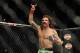 Jan 26, 2013; Chicago, IL, USA; Clay Guida reacts after defeating Hatsu Hioki (not pictured) during UFC on FOX 6 at the United Center. Mandatory Credit: David Banks-USA TODAY Sports