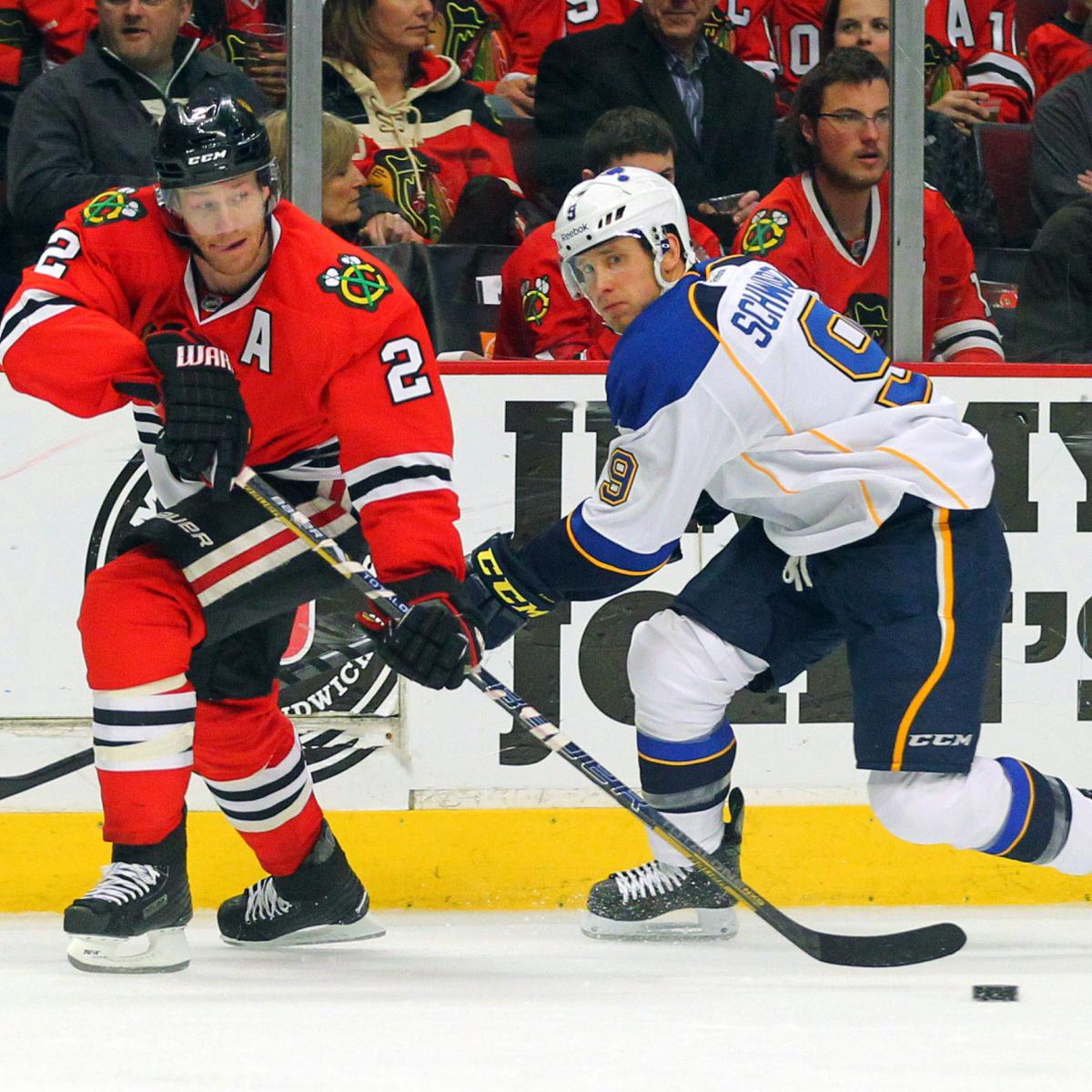 Chicago Blackhawks vs. St. Louis Blues 5 Key Storylines to Follow in