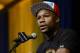 LAS VEGAS, NV - MARCH 8: Floyd Mayweather Jr. announces his upcoming Marcos 'El Chino' Maidana during a news conference at at the MGM Grand Hotel/Casino March 8, 2014, in Las Vegas, Nevada. (Photo by Kevork Djansezian/Getty Images)