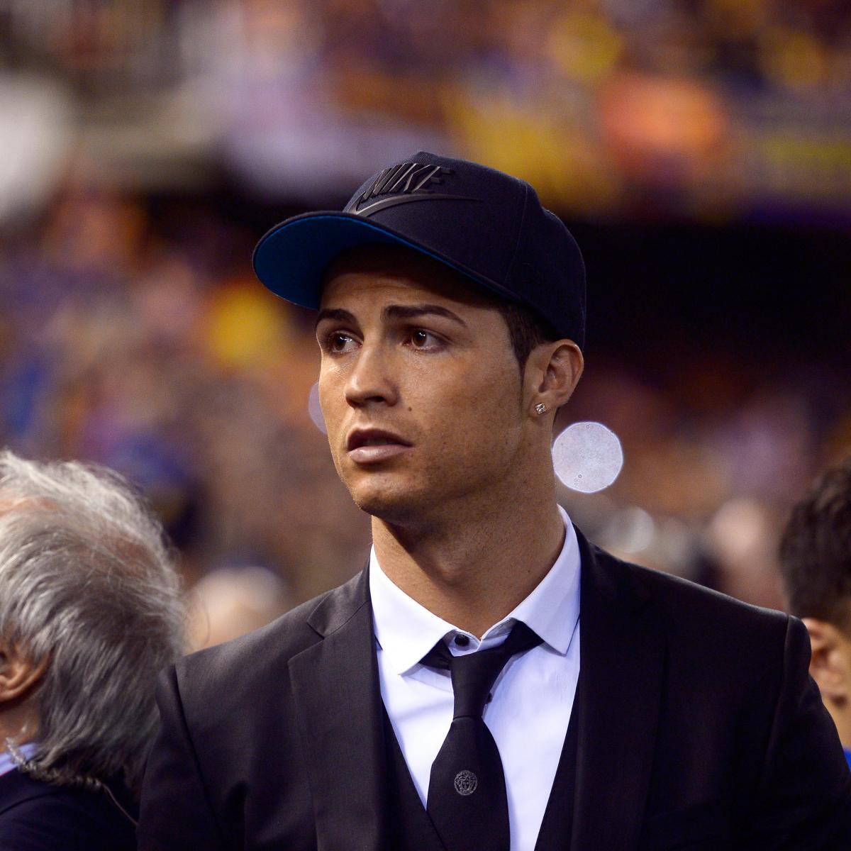 Cristiano Ronaldo Rocks a Baseball Cap at the Copa Del Rey | Bleacher Report | Latest ...