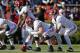 Chad Lindsay (No. 78, center) would add muscle and experience to Michigan's maturing offensive line.