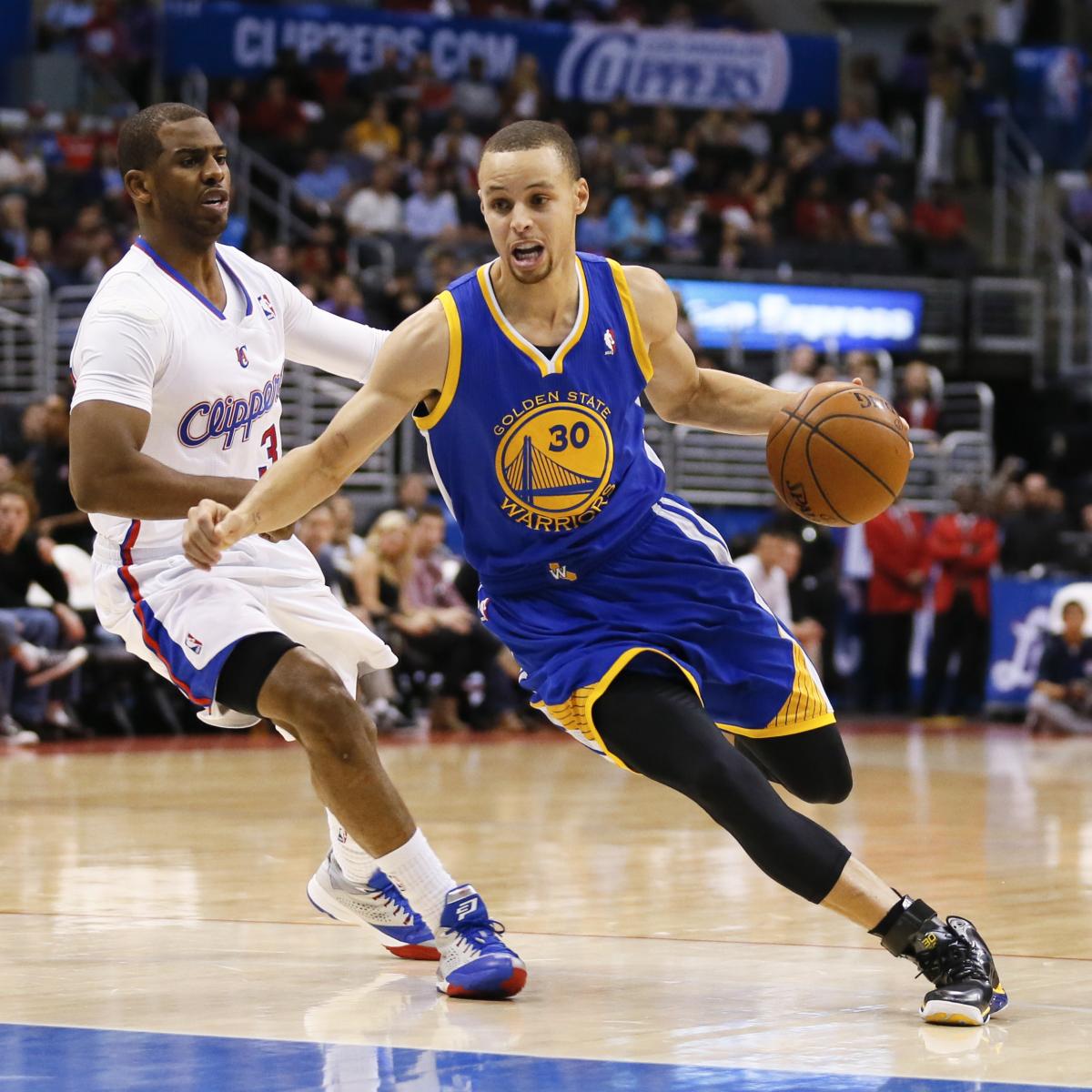 Los Angeles Clippers vs. Golden State Warriors Is Best Matchup of 1st ...