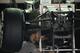 A Mercedes mechanic works on Nico Rosberg's car.