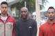 Collin, left, and Kirk follow their father to Austin.