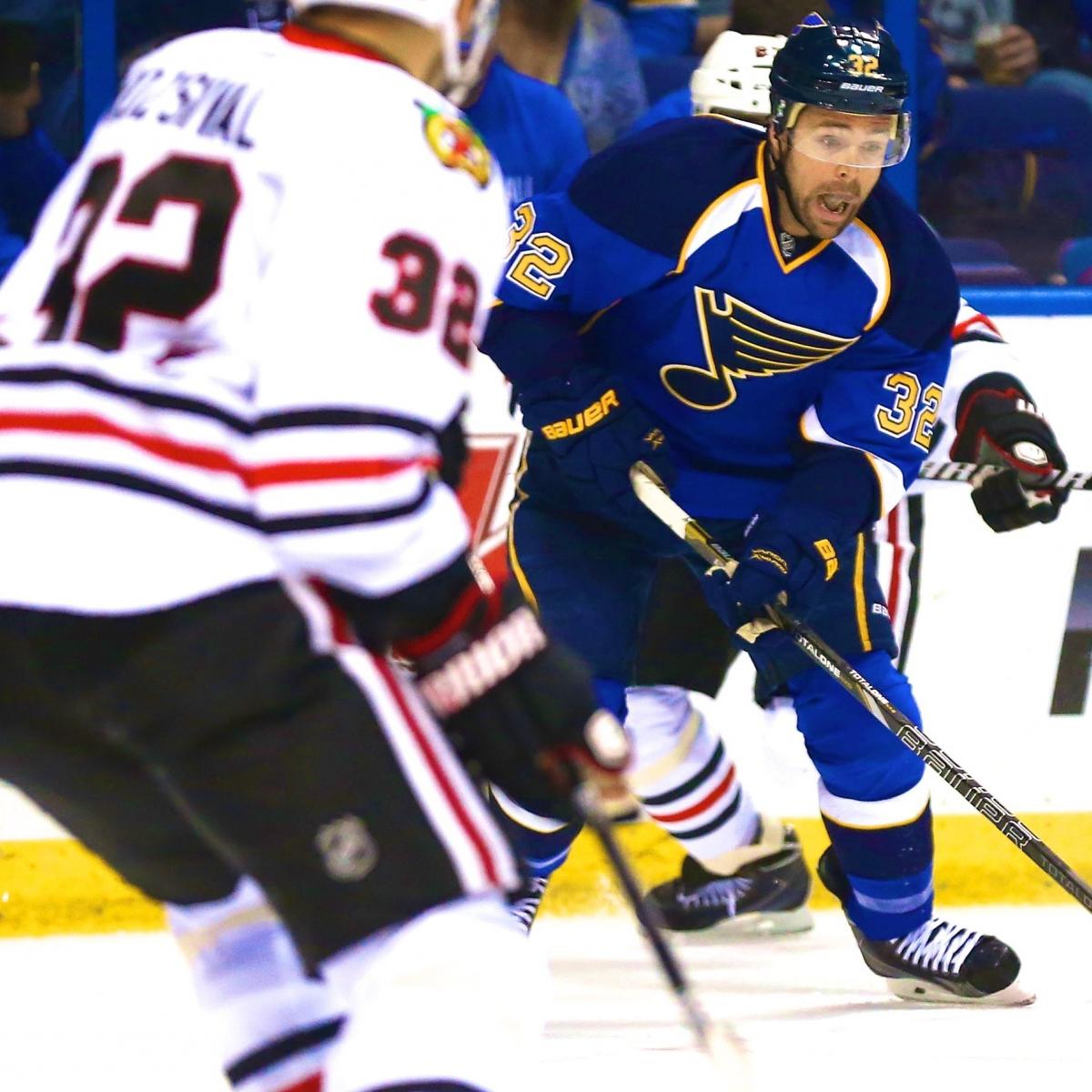 Chicago Blackhawks vs. St. Louis Blues Game 1 Live Score and
