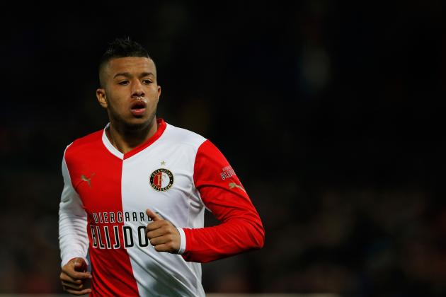 ROTTERDAM, NETHERLANDS - APRIL 05: Tonny Vilhena of Feyenoord looks on during the Eredivisie match between Feyenoord and VVV Venlo at De Kuip on April 5, 2013 in Rotterdam, Netherlands. (Photo by Dean Mouhtaropoulos/Getty Images)