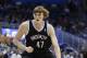 Brooklyn Nets' Andrei Kirilenko (47) moves the ball against the Orlando Magic during the first half of an NBA basketball game in Orlando, Fla., Wednesday, April 9, 2014. (AP Photo/John Raoux)