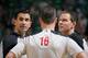 SALT LAKE CITY, UT - FEBRUARY 6: Officials discuss a call during the Utah Jazz matchup against the Milwaukee Bucks at Energy Solutions Arena on February 06, 2013 in Salt Lake City, Utah. NOTE TO USER: User expressly acknowledges and agrees that, by downloading and or using this Photograph, User is consenting to the terms and conditions of the Getty Images License Agreement. Mandatory Copyright Notice: Copyright 2013 NBAE (Photo by Melissa Majchrzak/NBAE via Getty Images)