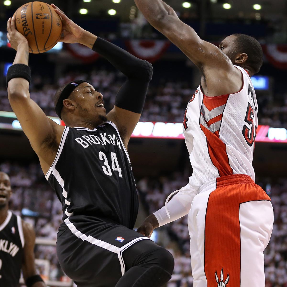 Nets' Paul Pierce Yells 'That's Why They Got Me Here' After Clutch Jumper | Bleacher ...1200 x 1200