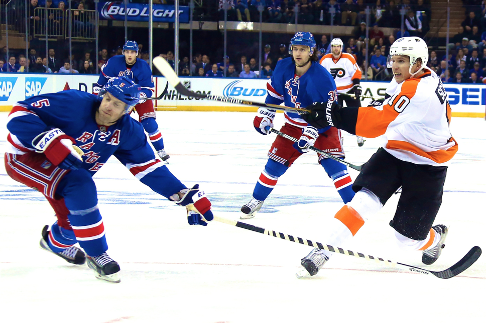 Philadelphia Flyers vs. New York Rangers Game 2 Live Score and