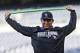 Colorado Rockies left fielder Carlos Gonzalez uses a stretching band to get ready during pre game activities at MLB National League baseball game against the San Diego Padres Tuesday, April 15, 2014, in San Diego. (AP Photo/Lenny Ignelzi)