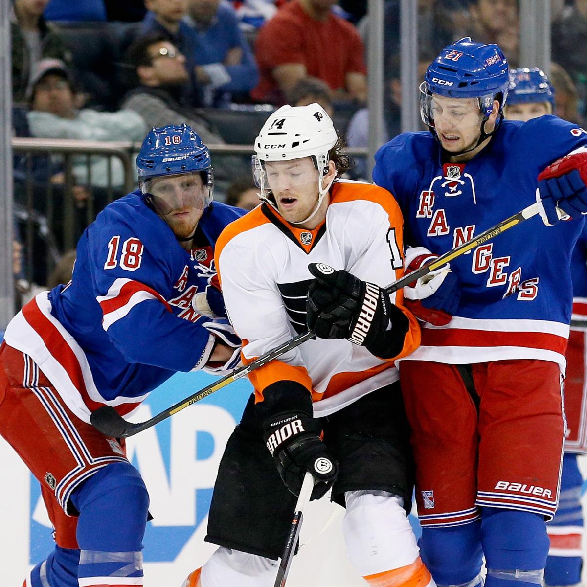 NY Rangers vs. Philadelphia Flyers: Game 3 Preview, TV Info and ...