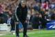 MADRID, SPAIN - APRIL 22: Manager Jose Mourinho of Chelsea looks on from the dug out during the UEFA Champions League Semi Final first leg match between Club Atletico de Madrid and Chelsea at Vicente Calderon Stadium on April 22, 2014 in Madrid, Spain. (Photo by Paul Gilham/Getty Images)