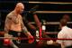 MELBOURNE, AUSTRALIA - APRIL 28: Lucas Browne of Australia looks on as James Toney of the USA falls onto the canvas during the WBC Super Heavyweight bout between Lucas Browne and James Toney at the Melbourne Convention and Exhibition Centre on April 28, 2013 in Melbourne, Australia. (Photo by Robert Cianflone/Getty Images)