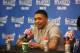 CHICAGO, IL - APRIL 22: Bradley Beal #3 of the Washington Wizards addresses the media following Game 2 of the Eastern Conference Quarterfinals against the Chicago Bulls on April 22, 2014 at the United Center in Chicago, Illinois. NOTE TO USER: User expressly acknowledges and agrees that, by downloading and/or using this photograph, user is consenting to the terms and conditions of the Getty Images License Agreement. Mandatory Copyright Notice: Copyright 2014 NBAE (Photo by Gary Dineen/NBAE via Getty Images)
