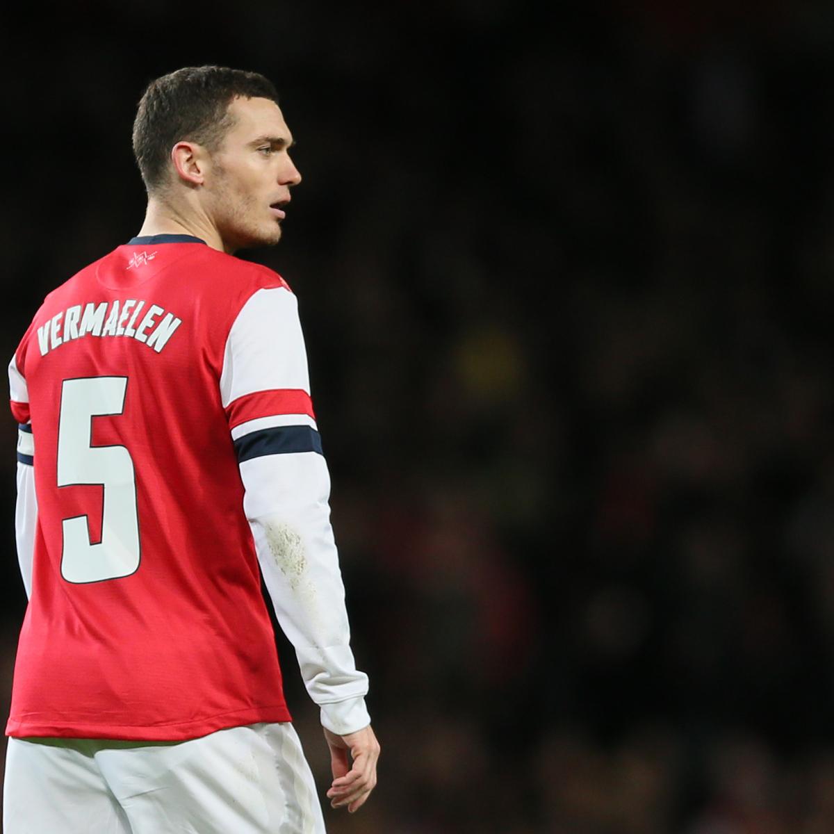 Arsenal Transfer News Gunners Must Keep Thomas Vermaelen At Emirates News Scores Highlights