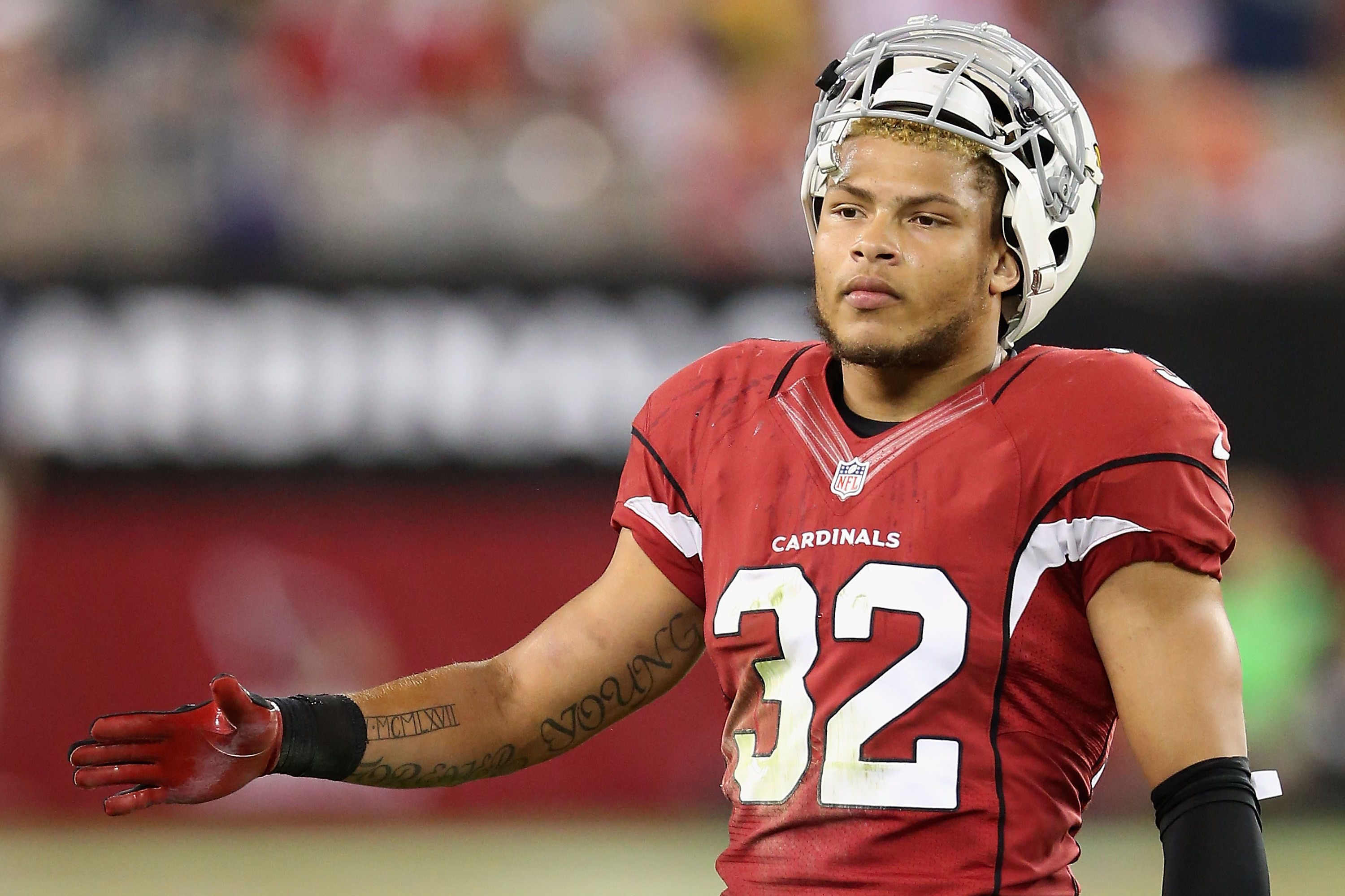 Arizona Cardinals Tyrann Honey Badger Mathieu. NFL NFCWest