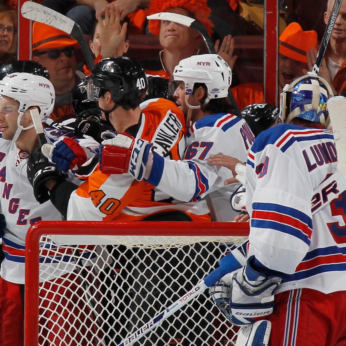 N.Y. Rangers vs. Philadelphia Flyers Game 4 Preview, TV Info and