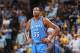 MEMPHIS, TN - APRIL 24: Kevin Durant #35 of the Oklahoma City Thunder stands during a game against the Memphis Grizzlies in Game Three of the Western Conference Quarterfinals during the 2014 NBA Playoffs on April 24, 2014 at FedExForum in Memphis, Tennessee. NOTE TO USER: User expressly acknowledges and agrees that, by downloading and or using this photograph, User is consenting to the terms and conditions of the Getty Images License Agreement. Mandatory Copyright Notice: Copyright 2014 NBAE (Photo by Joe Murphy/NBAE via Getty Images)