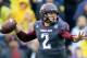 BATON ROUGE, LA - NOVEMBER 23: Quarterback Johnny Manziel #2 of the Texas A&M Aggies drops back to pass against the LSU Tigers at Tiger Stadium on November 23, 2013 in Baton Rouge, Louisiana. (Photo by Sean Gardner/Getty Images)