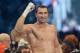 Ukraine's Wladimir Klitschko celebrates after defeating Italy's Francesco Pianeta during the heavyweight world championship fight in Mannheim, Germany, Saturday, May 4, 2013. Klitschko retained his WBA and IBF heavyweight boxing titles with a sixth-round knockout of Pianeta on Saturday.(AP Photo/Daniel Maurer)