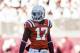 Nov 24, 2012; Blacksburg, VA, USA; Virginia Tech Hokies cornerback Kyle Fuller (17) on the field during the game against the Virginia Cavaliers at Lane Stadium. Mandatory Credit: Peter Casey-USA TODAY Sports Images