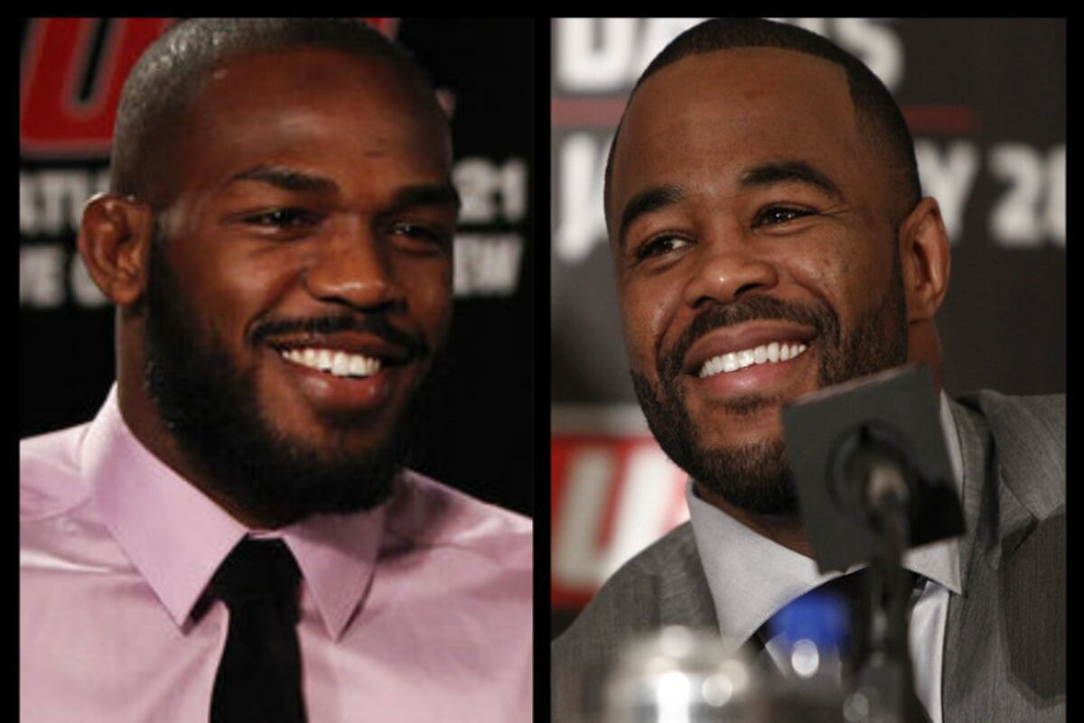 Jon Jones and Rashad Evans Finally Reconcile, Squash Three-Year Beef | Bleacher Report | Latest ...